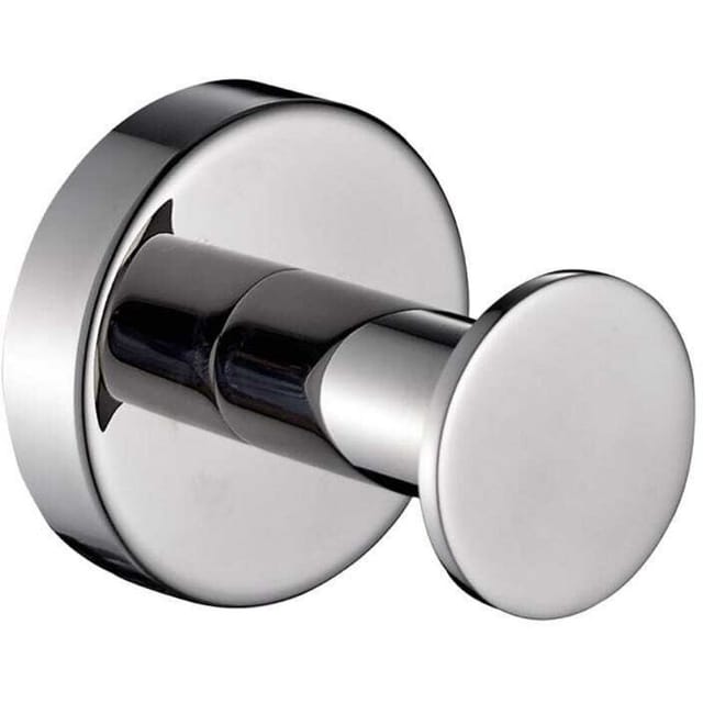 Kiamami Valentina - Verchromter Edelstahl-handtuchhaken – Wandmontage Loto