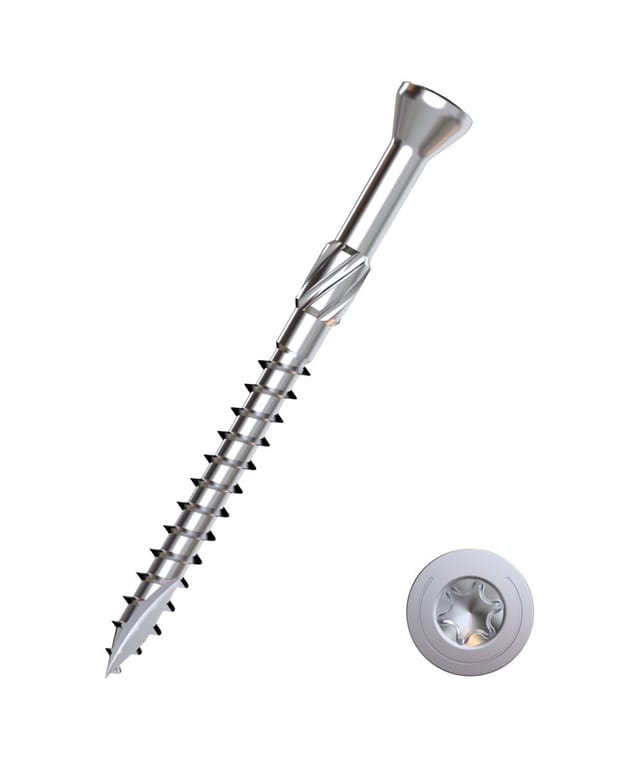 Primaster - Terrassenschrauben Tx25 Ø 5,0 X 60 Mm 400 Stück Terrassenschrauben