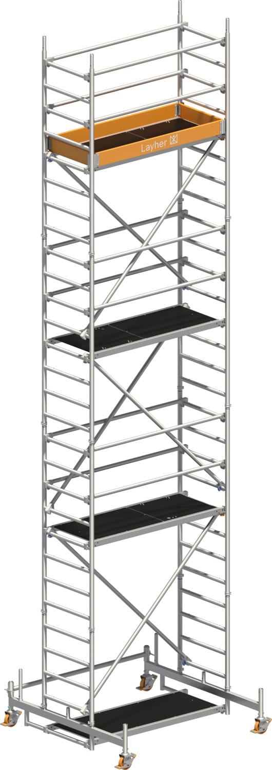 Layher Rollgerüst Uni Leicht P2 8,26m Ah