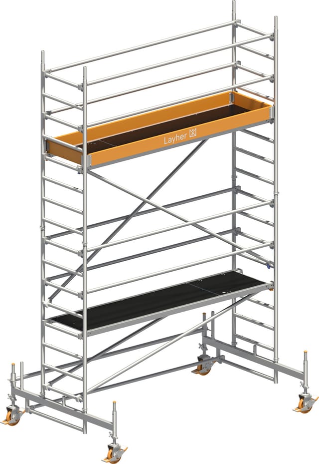 Layher Rollgerüst Uni Standard P2 5,35m Ah