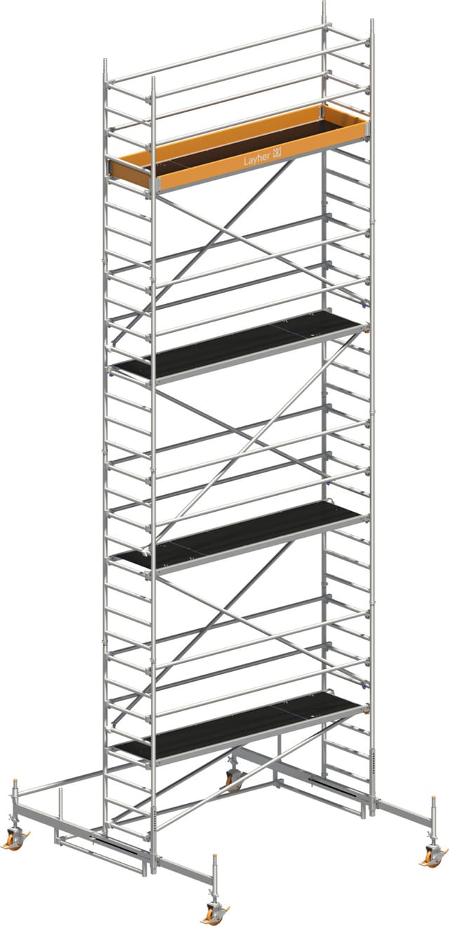 Layher Rollgerüst Uni Standard P2 9,38m Ah