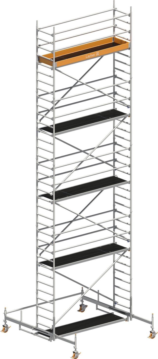 Layher Rollgerüst Uni Standard P2 10,38m Ah