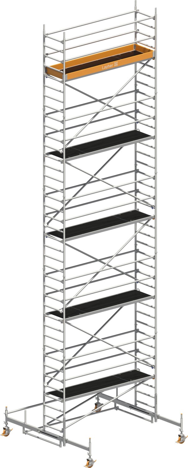 Layher Rollgerüst Uni Standard P2 11,38m Ah