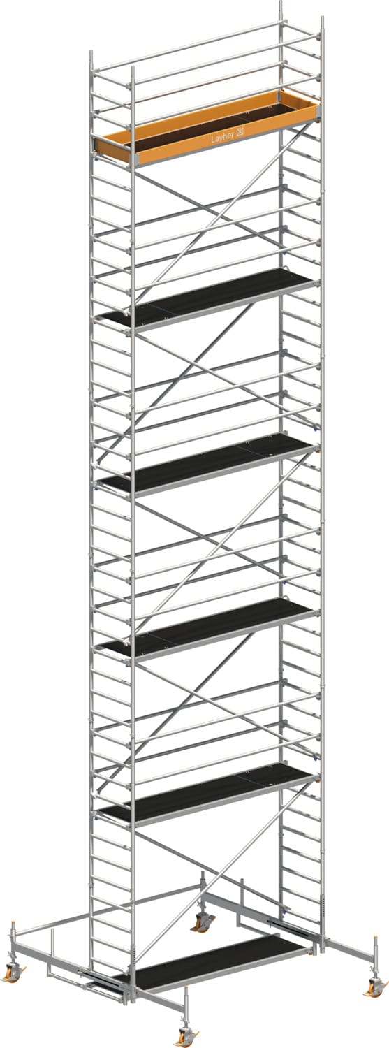 Layher Rollgerüst Uni Standard P2 12,38m Ah