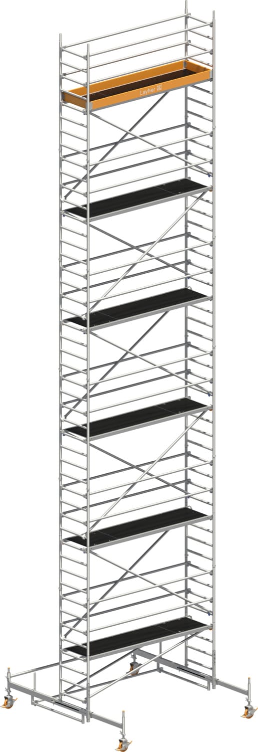 Layher Rollgerüst Uni Standard P2 13,38m Ah