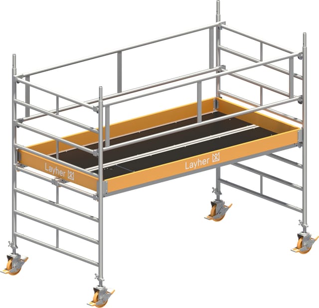 Layher Rollgerüst Uni Breit P2 3,20m Ah