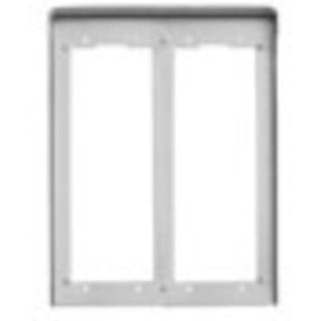 Vimar - C322 Rahmen Für 2 Platten 2m Aluminium