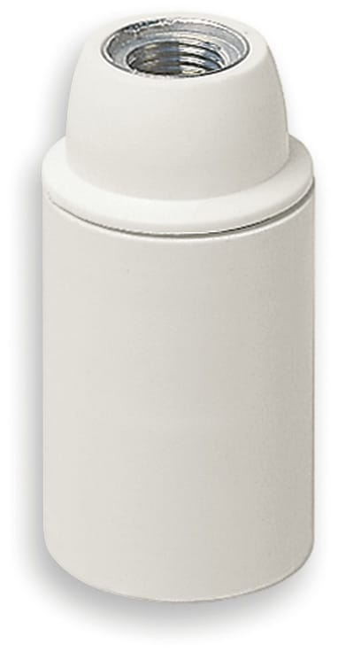 Vimar - 02121.b E14 Lampenfassung M10x1 Cm/glatt Weiß