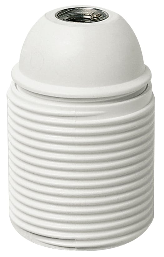 Vimar - 02107.b E27 Lampenfassung M10x1 Cm/gewinde Weiß