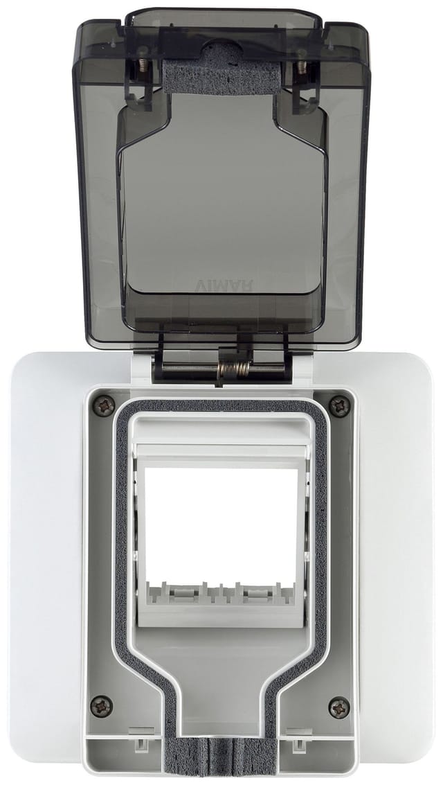 Vimar - 14963 Ip55-abdeckung Mit Eingesetztem Stecker 2 M Inkl. 3 M