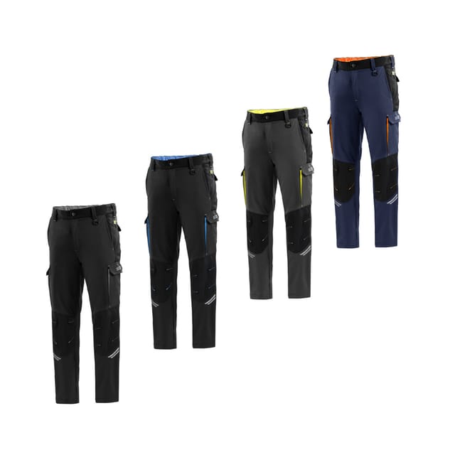 Sparco - Tech Trousers Arbeitshose - Xl - Gelb - Gelb