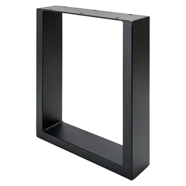 Bankgestell U 40 X 30 Cm Stahl Schwarz - 1 Stück Bankgestell - Hettich