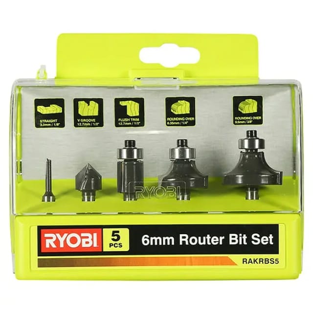 5-teiliges Ausstechset Ryobi Rakrbs5