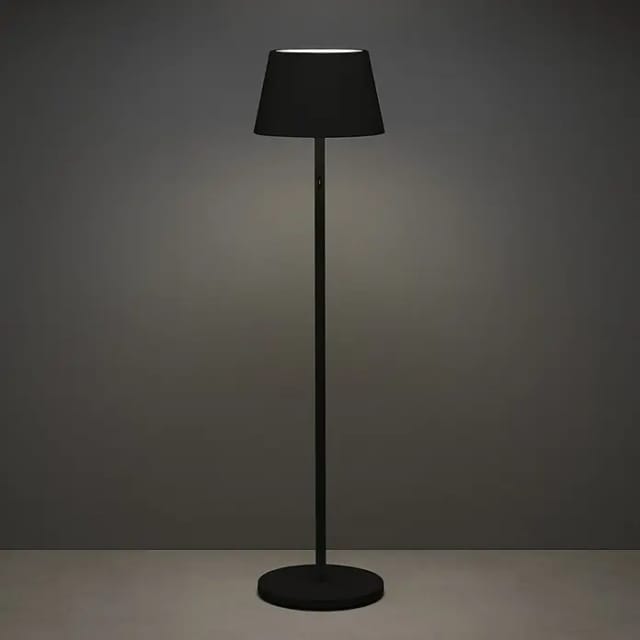 Konstsmide - 4in1 Akku Outdoor Stehleuchte Pomezia Mit Rgb Farbwechsel, Schwarz, H:150cm