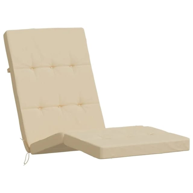 Prolenta Premium Liegestuhl-auflagen 2 Stk. Beige Oxford-gewebe