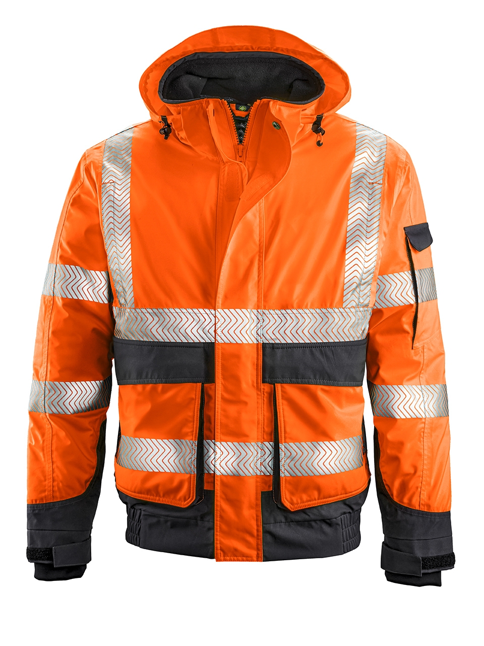 4protect® Warn-wetterschutz-blouson Newark Leuchtorange/grau 5xl