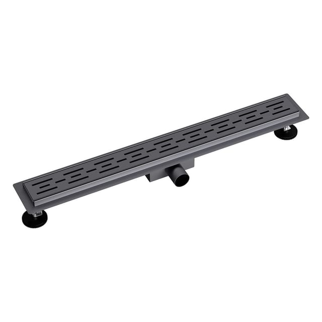 Duschrinne Standard Grau Gebürstet 90cm - Aloni