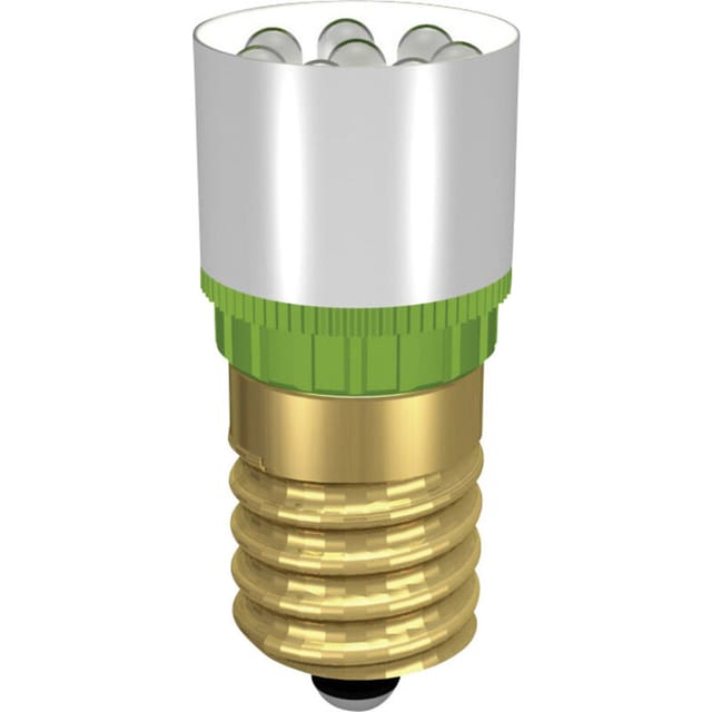 Signal Construct - Mcre148378 Led-signalleuchte Ultragrün E14 230 V/dc, 230 V/ac 37000 Mcd