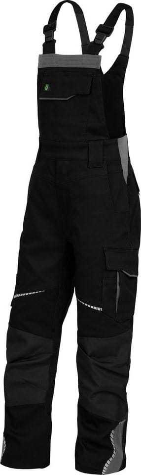 Leibwächter Kinder Latzhose Flex-line Flxkl Gr. 136/140 Schwarz-grau