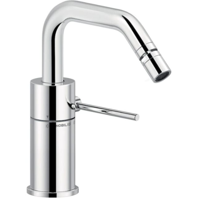 Einhebel-bidetmischer. Ohne Ablaufgarnitur. Nobili Velis Ve125119/3cr Serie Verchromt - Messing