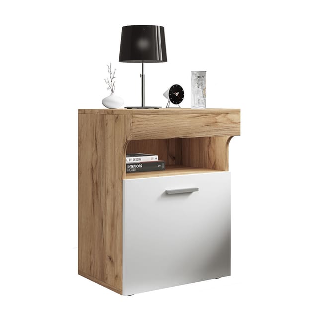 Ebuy24 - Holz Nachttisch Schublade Slepal L