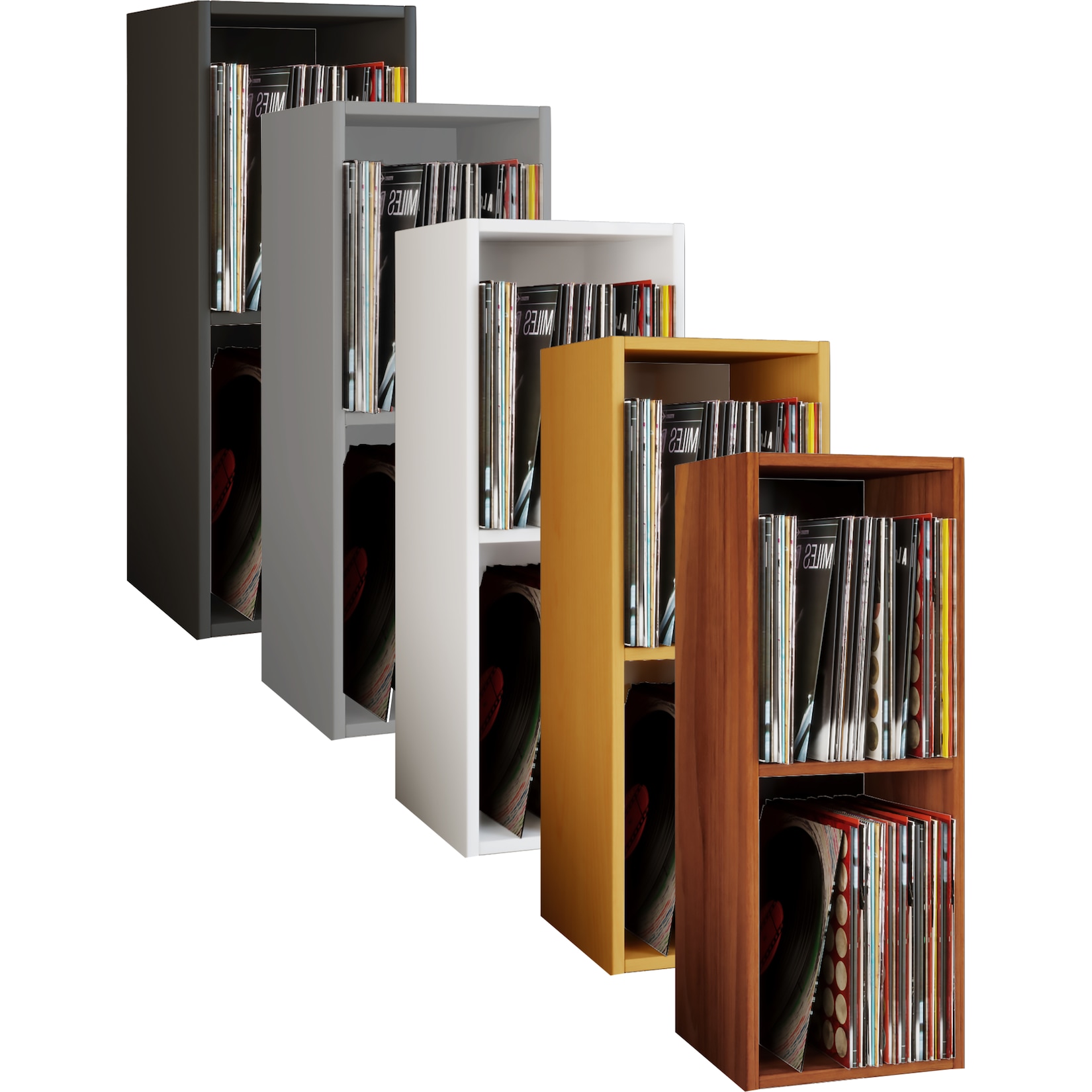 Schallplatten Lp Stand Regal Platto 2f