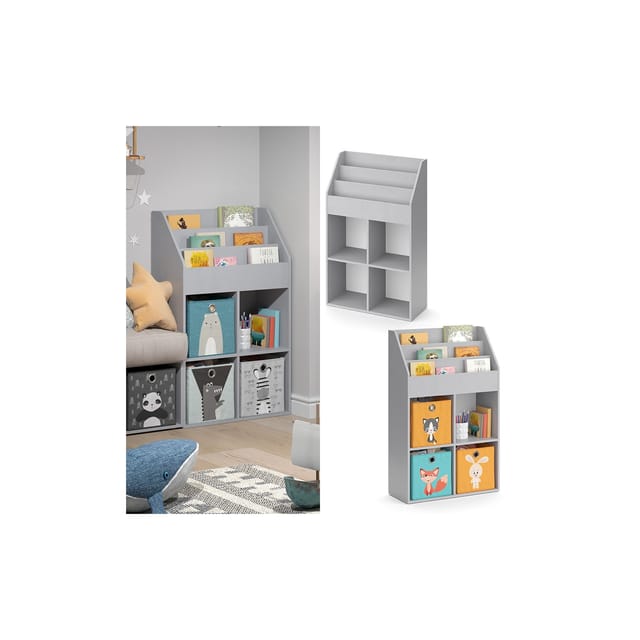 Kinderregal Luigi, Grau, 72 X 114.2 Cm Vicco