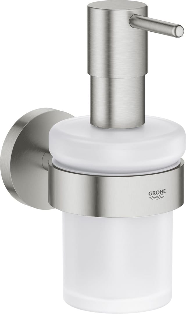 Quickfix Start - Seifenspender Mit Halter, Glas/supersteel 41195dc0 - Grohe