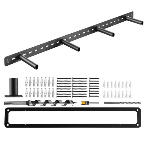 Regalhalterung, 1 Stk., Tragkraft 104 Kg, Schwerlast Regalhalter 1092,2x157,4x38,1 Mm, Regalträger Für Versteckte Regale, Unsichtbare Halterung Für Schwebende Regale Zur Wandmontage