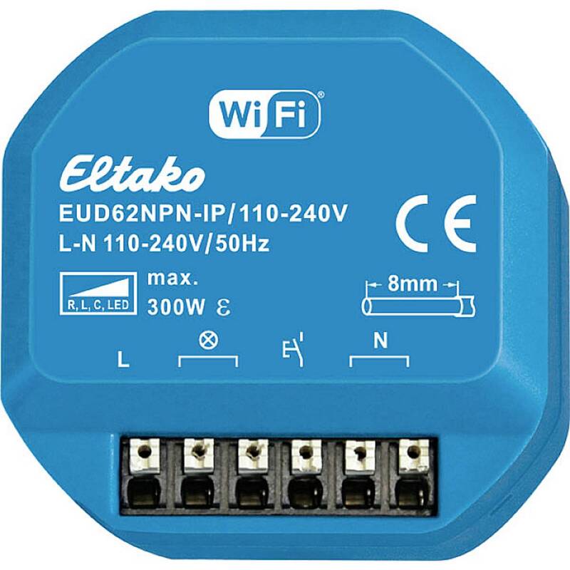 [gebraucht] B-ware Eltako Eud62npn-ip/110-240v Universal-dimmaktor Ip Unterputz-dimmer Dimmschalter