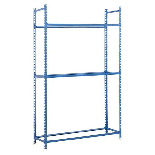 Simonrack Metallregal Blau 3 Regale 90 Kg
