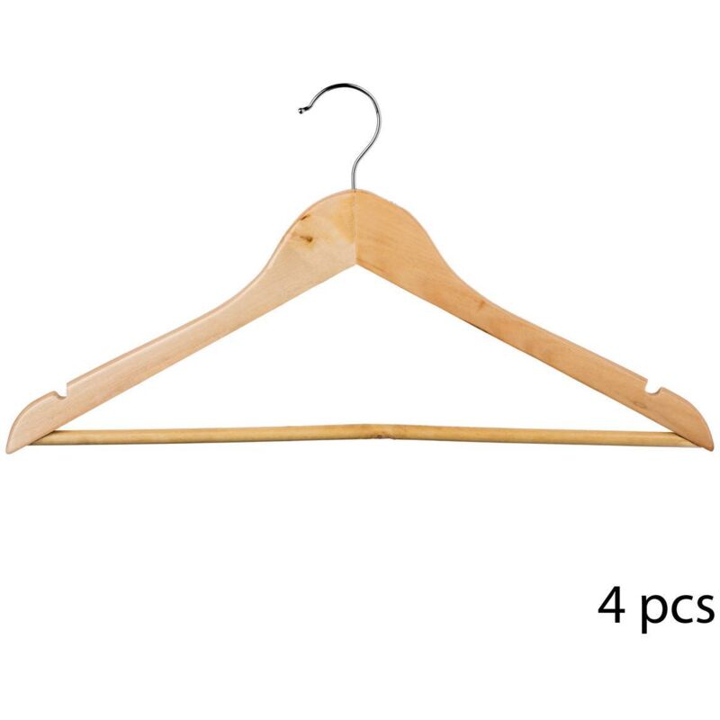 5five Simply Smart - 4 Kleiderbügel Aus Holz - 5five