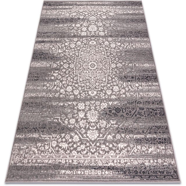 Teppichwolle Angel 7888 / 52023 Rosette Vintage Grau / Beige Beige 200x300 Cm
