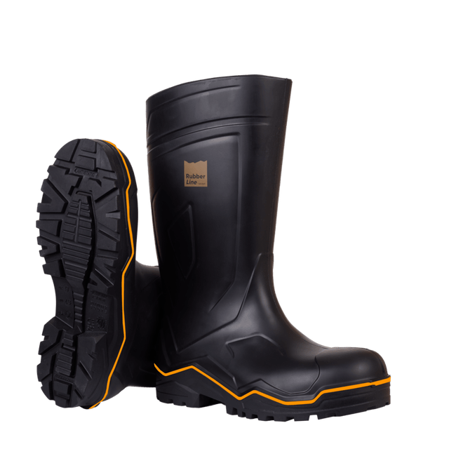 Solidur - Schwarze Sicherheitsstiefel S5 Rubber Line Rls5nr-46