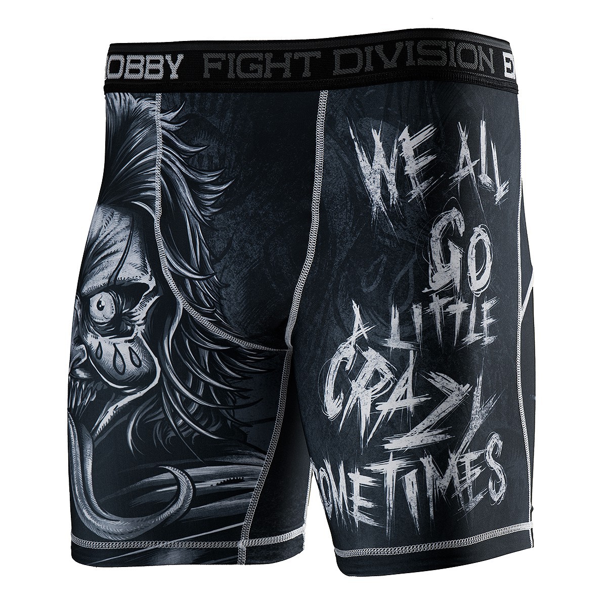 Vale Tudo Herren Psycho Clown Shorts S Schwarz