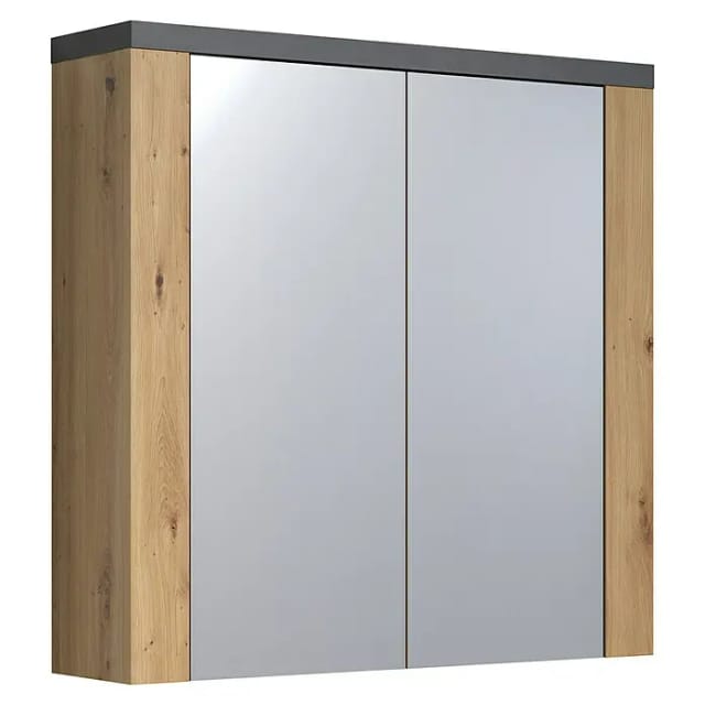 Trendteam - Follow Spiegelschrank Bad Eiche Dekor.