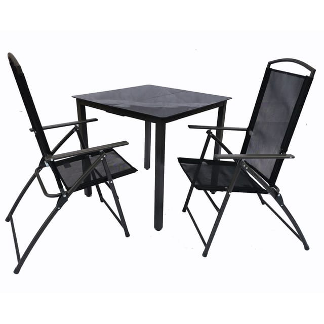 Ebuy24 - 3-tlg Sitzgruppe Gartenmöbel Set 80s
