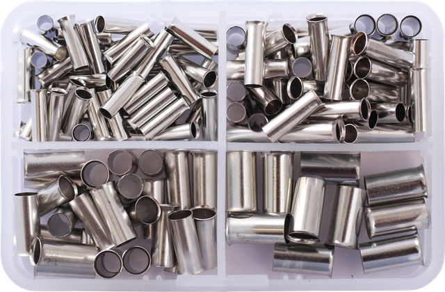 Quadrios - 2010c393 Aderendhülsen-sortiment 4 Mm², 6 Mm², 10 Mm², 16 Mm² Unisoliert 135 St.