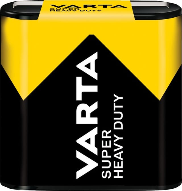 Varta - 3r12/flat (2012) Batterie, 1 Stk. In Folie, Zink-kohle Batterie, 4,5 V.