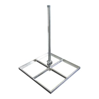 Televes - Balkonständer Für Vier Betonplatten 40x4 Feuerverzinkt Mit Ø 48 Mm Rohr 100cm Bs40/4