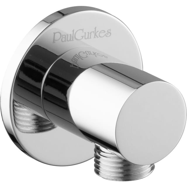 Paulgurkes - Wandanschlussbogen Brausebogen Schlauchanschluss Rund
