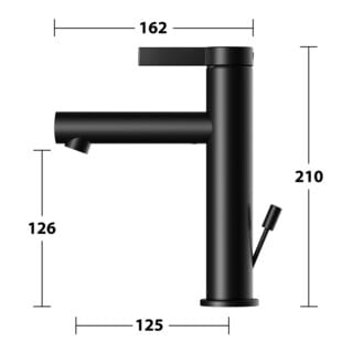 Ixmo Pure Einhebel-waschtischmischer 130, Mit - Keuco