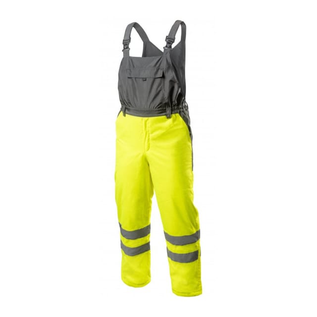 Arbeitshose Hogert Aich Gelb, Isoliert, Größe Xl, Kältebeständig Und Mit Reflektierenden Details, Ideal Für Außenarbeiten.