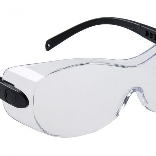 Durchsichtige Schutzbrille