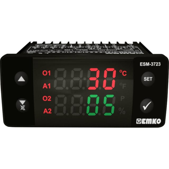 Emko - Esm-3723.5.6.6.0.1/01.01/1.6.6.0 2-punkt Und Pid Regler Temperaturregler Relais 5 A (l X B X