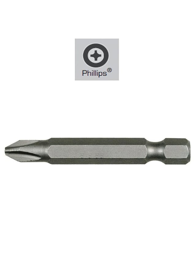 Langer Kreuzschlitzschraubendreher Nr. 1 (20 Stück) S2 Chrom-vanadium-stahl
