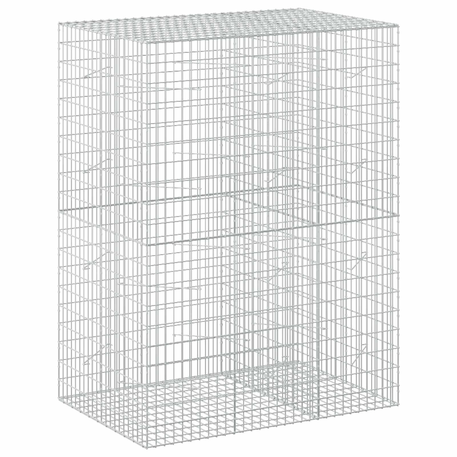 Gabion Mit 5 Mm Draht Und 5x10 Cm Maschen 150x100x200 Cm Vidaxl