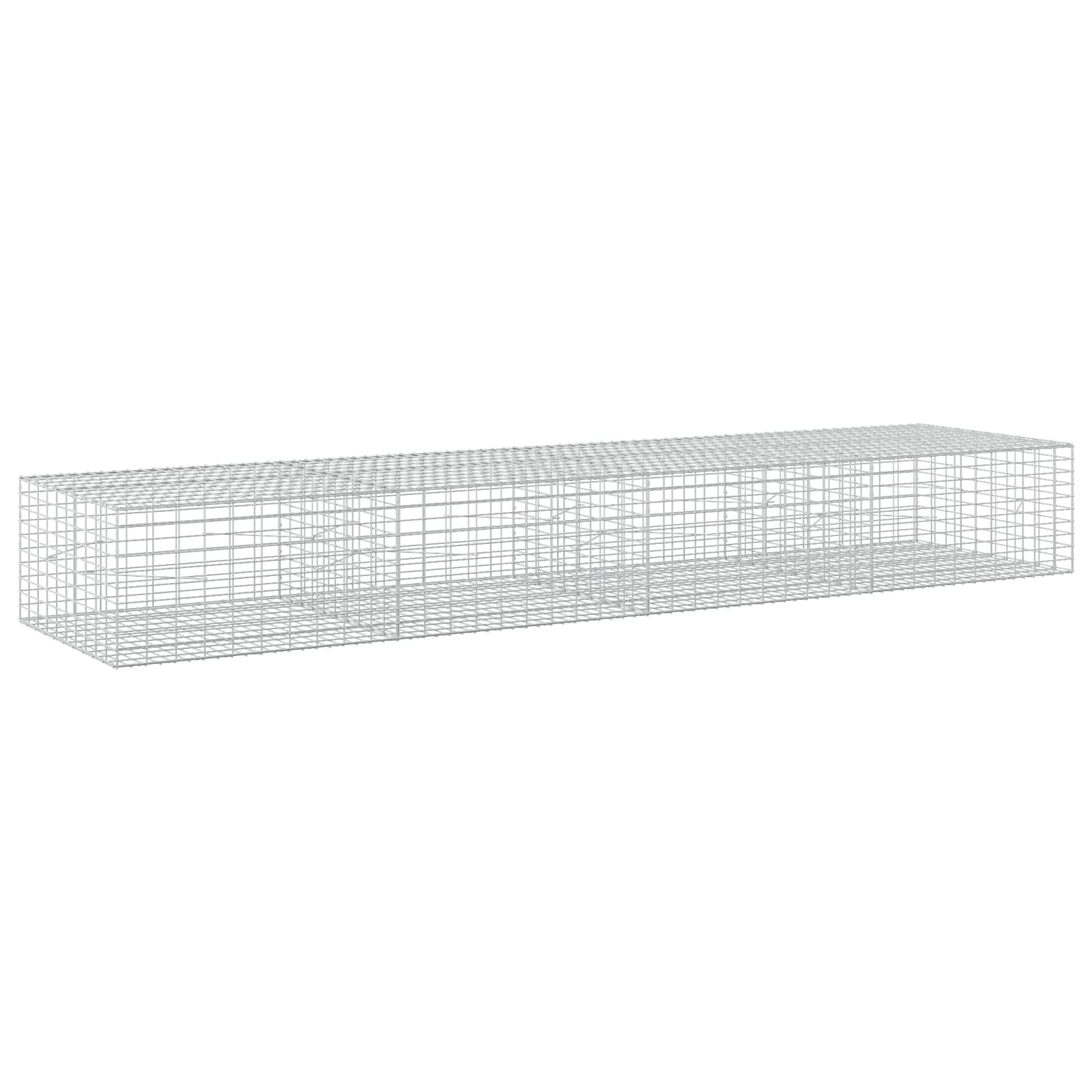 Gabion Mit 5 Mm Draht Und 5x10 Cm Maschen 400x100x50 Cm Vidaxl