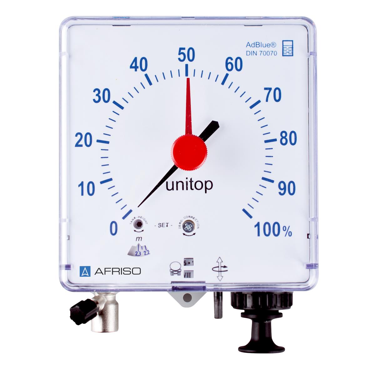 Afriso Pneumatisches Füllstandmessgerät Unitop-set Adblue 72532