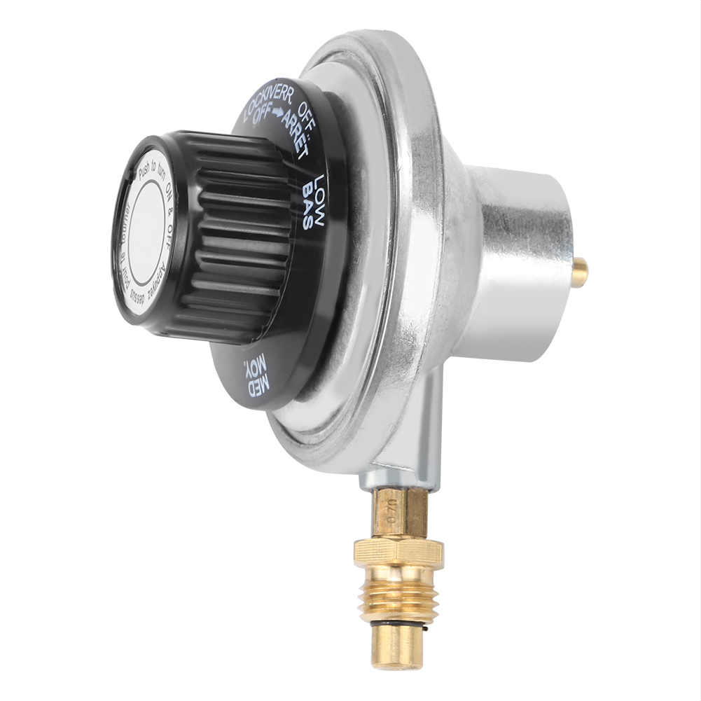 Einstellbarer Druckregler Für 1"-20unf-propangas, Aus Zinklegierung, Für Grills